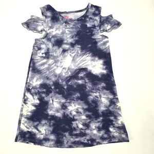 Epic Threads Tie-Dye Girl Cold Shoulder Dress Size 5